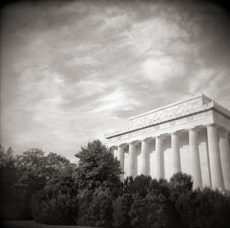 The Lincoln Memorial with Clouds
