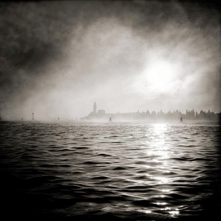 Sunrise Through the Mist, Venetian Lagoon