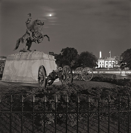 The White House from Lafayette Park