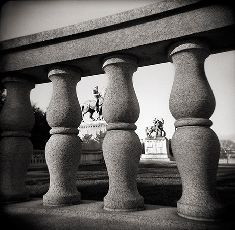 Through the Balustrades