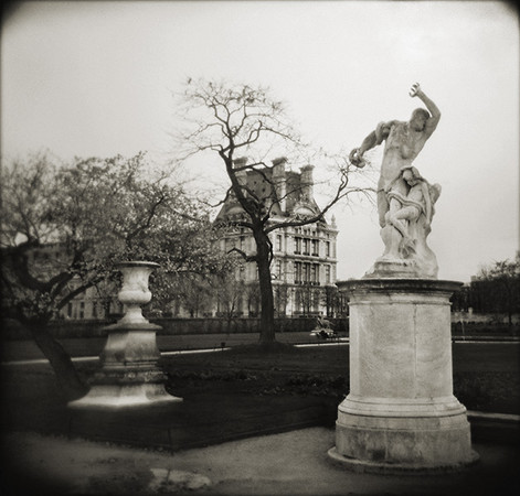 Touileries Gardens, the Louvre