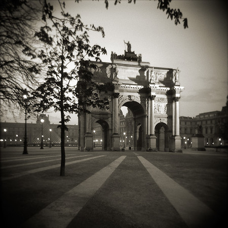 Arc du Carrousel, the Louvre