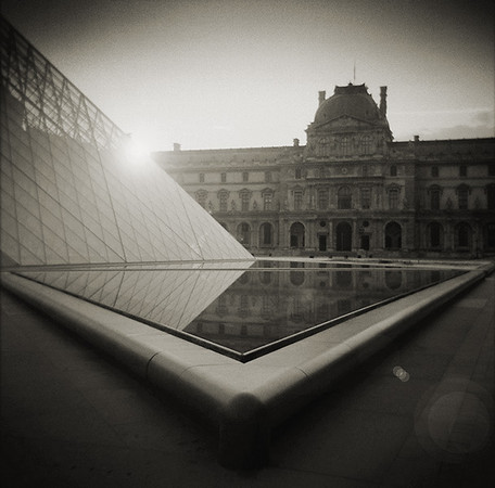 Sunrise at the Louvre