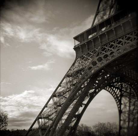 Eiffel Tower Abstract