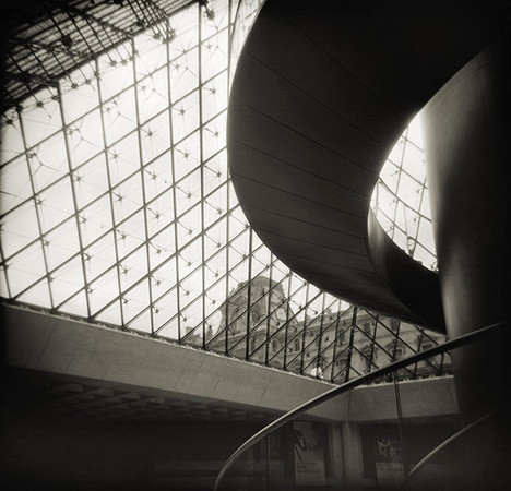 Pyramid Interior, the Louvre