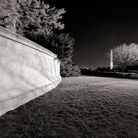 The Washington Monument from the Jefferson Memorial